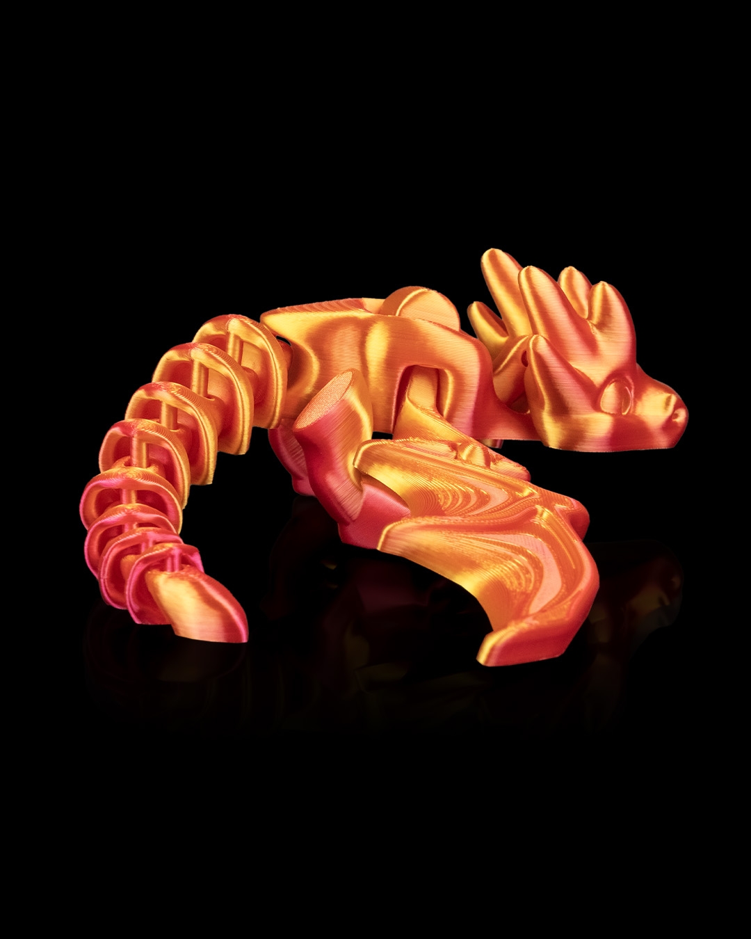Press the Wyvern - 3D Printed Dragon Collectible - Image 4