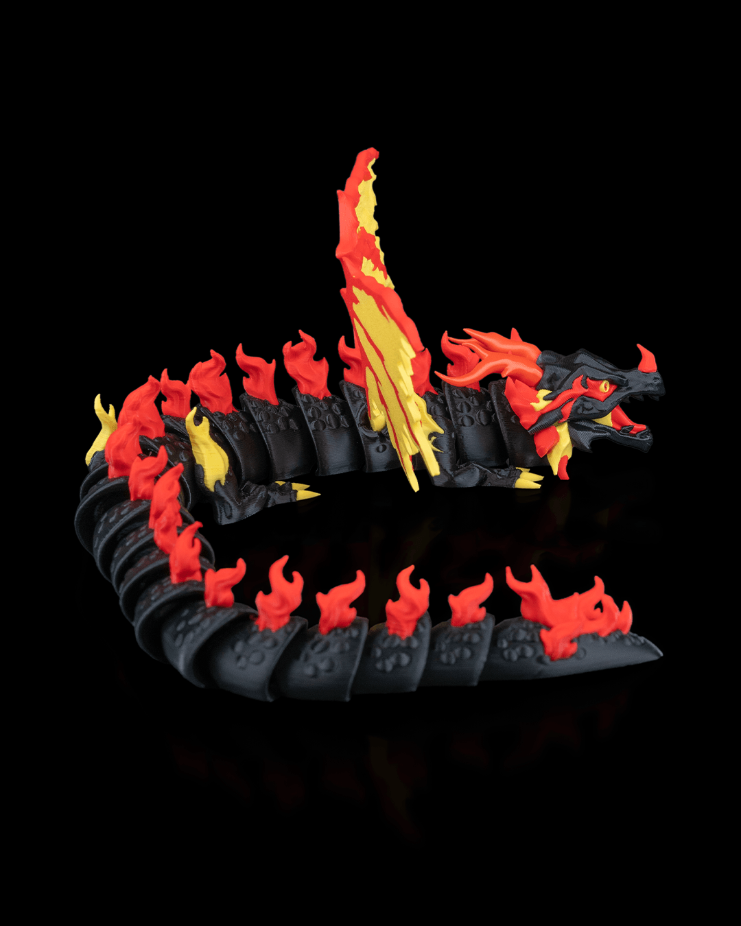 Scorchwing Tyrant - 3D Printed Dragon Collectible - Image 3