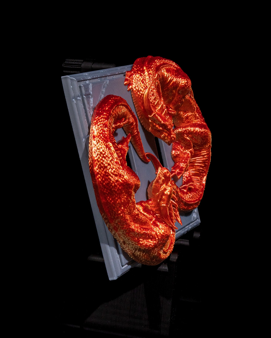 Soulmates Light Switch Cover - 3D Printed Dragon Collectible - Image 5
