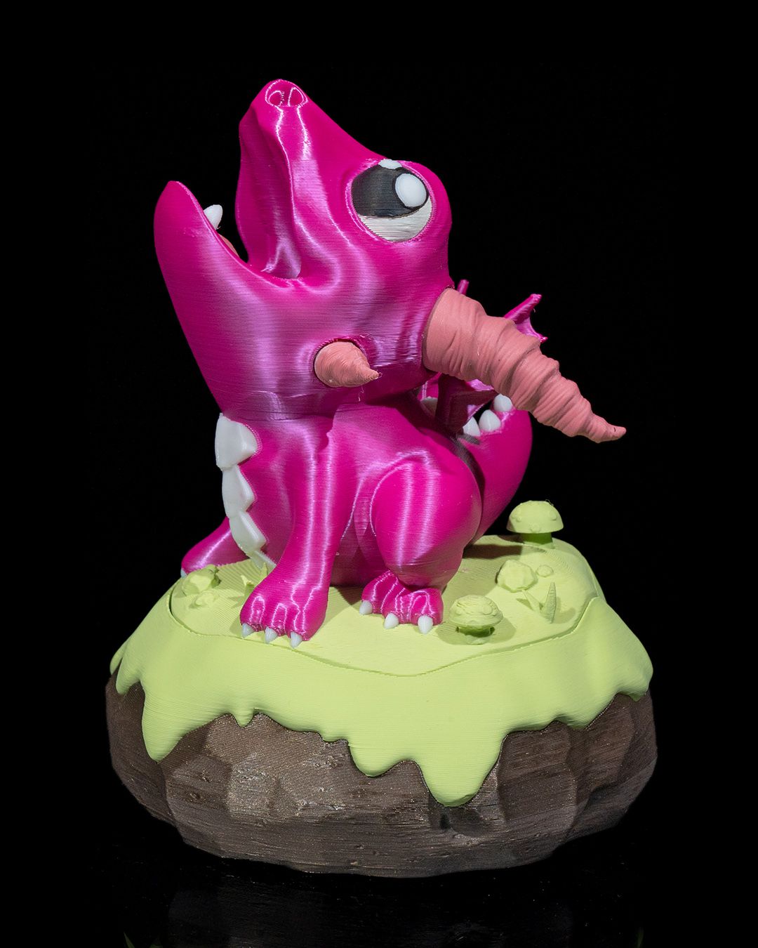 Steamy Dragon Hatchling - 3D Printed Dragon Collectible - Image 2