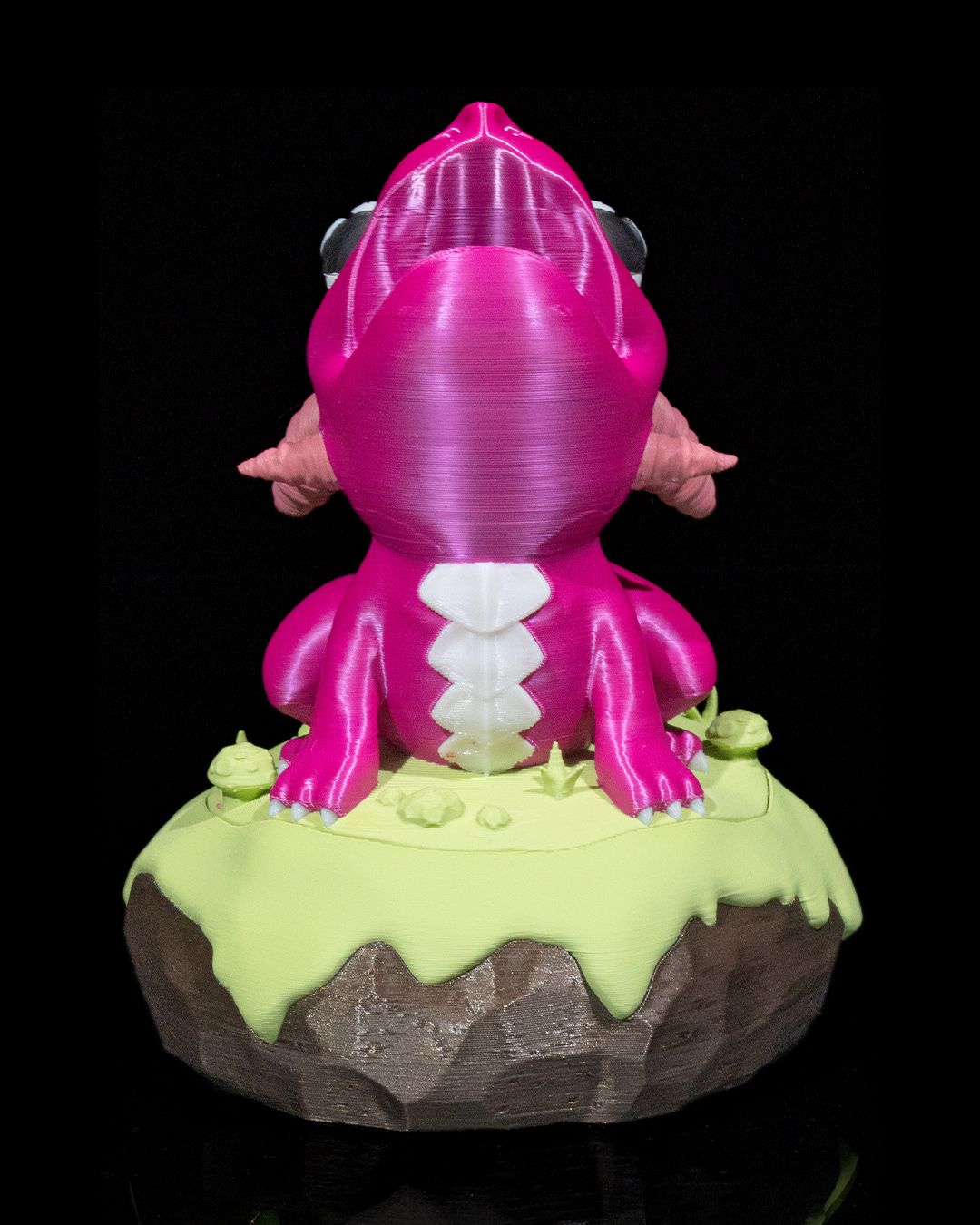 Steamy Dragon Hatchling - 3D Printed Dragon Collectible - Image 5