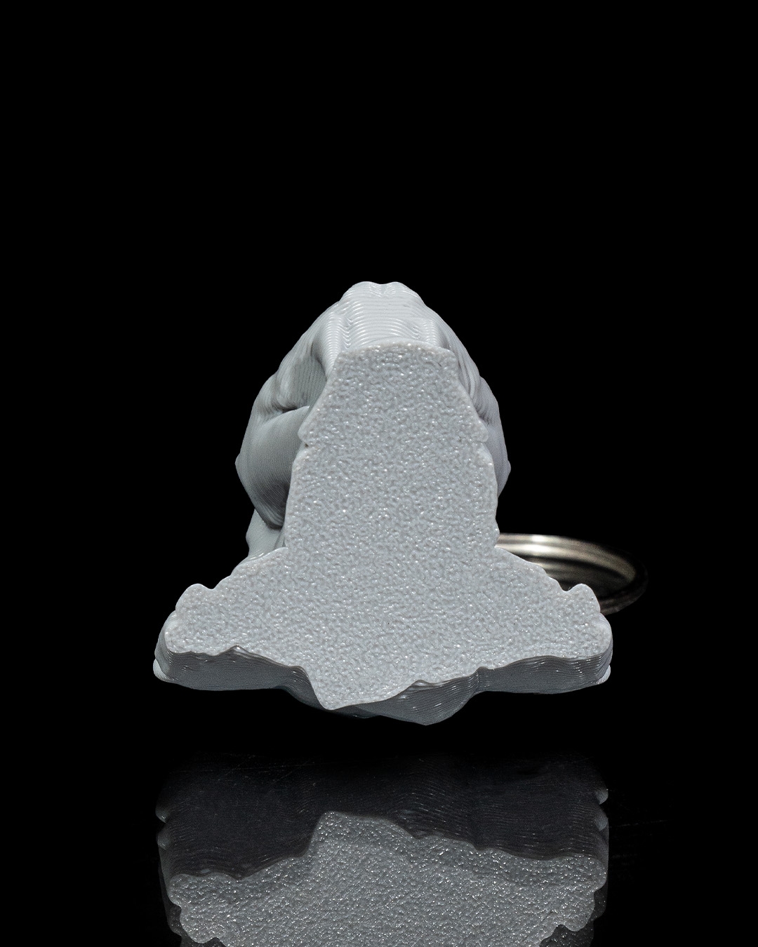 Stone Naja Keychain - 3D Printed Dragon Collectible - Image 3