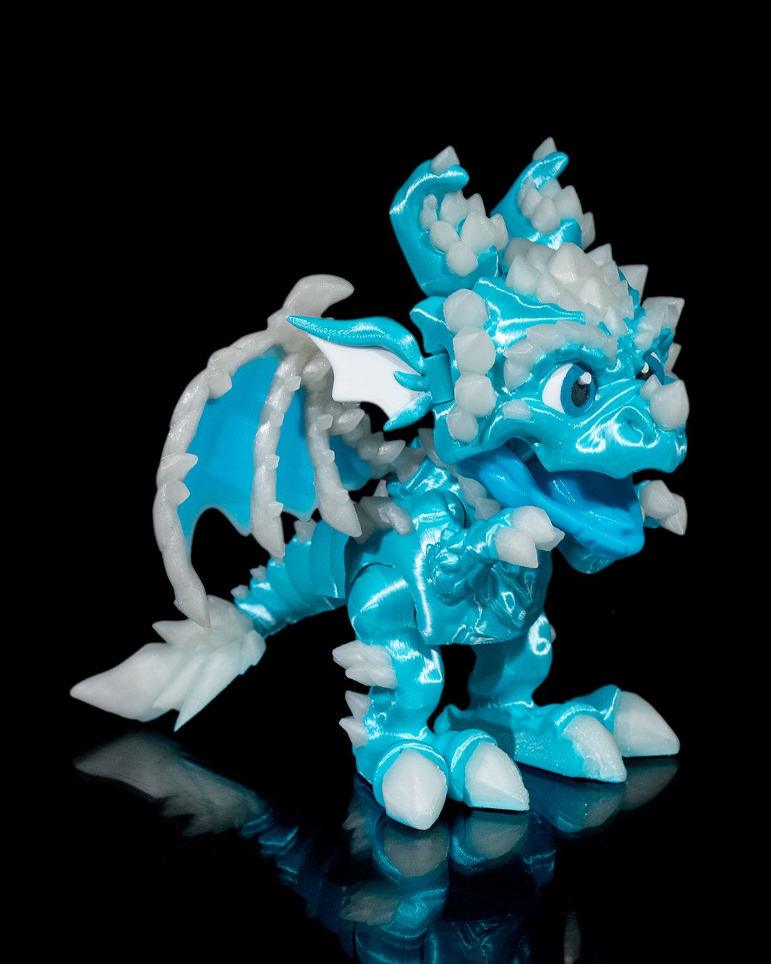 the Blizzard - 3D Printed Dragon Collectible - Image 4