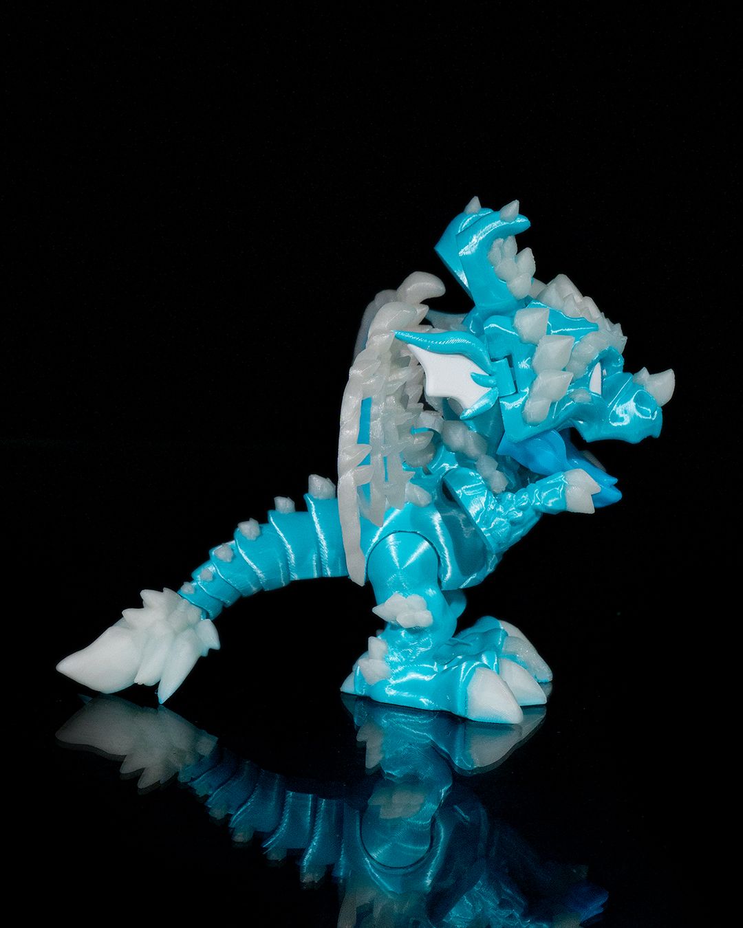 the Blizzard - 3D Printed Dragon Collectible - Image 5