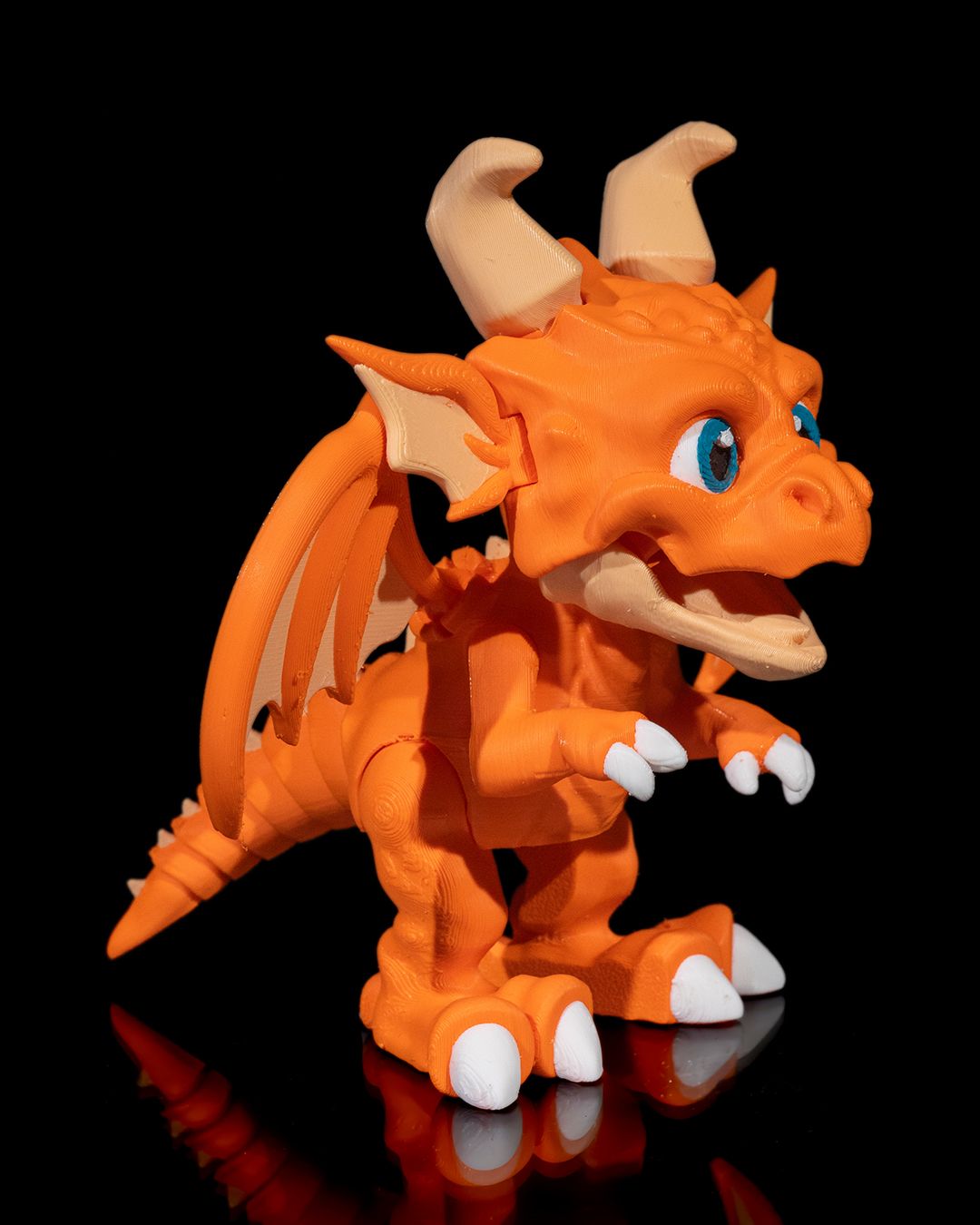 the Conqueror - 3D Printed Dragon Collectible - Image 2