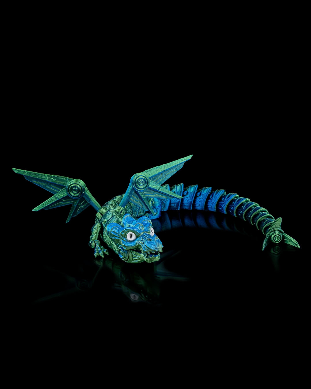 the Iron Sentinel - 3D Printed Dragon Collectible - Image 2