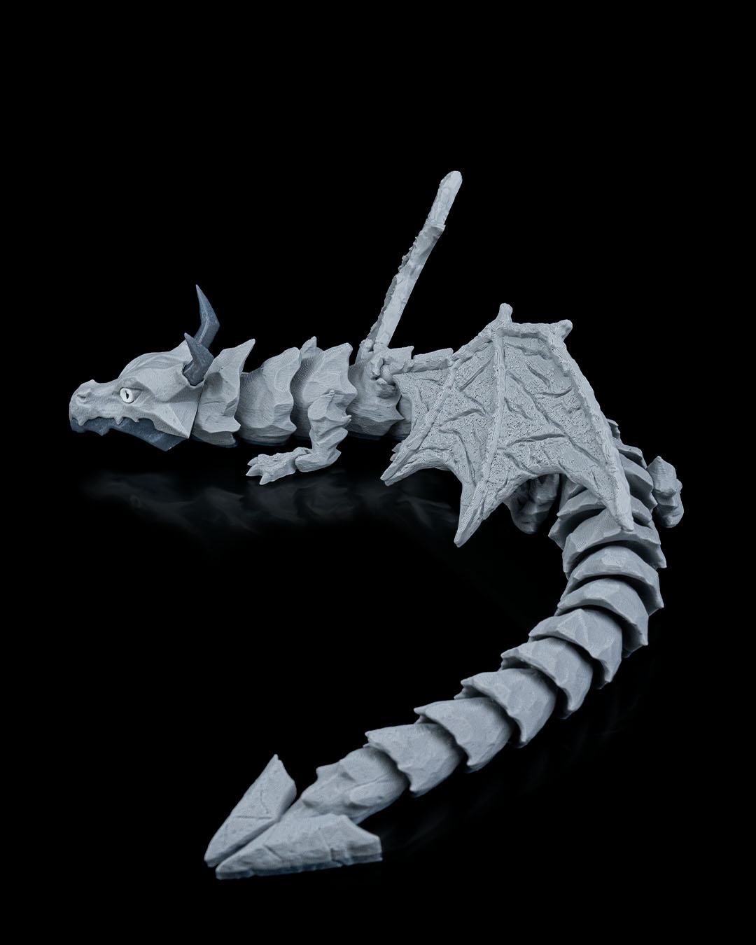 the Lithic Titan - 3D Printed Dragon Collectible - Image 3