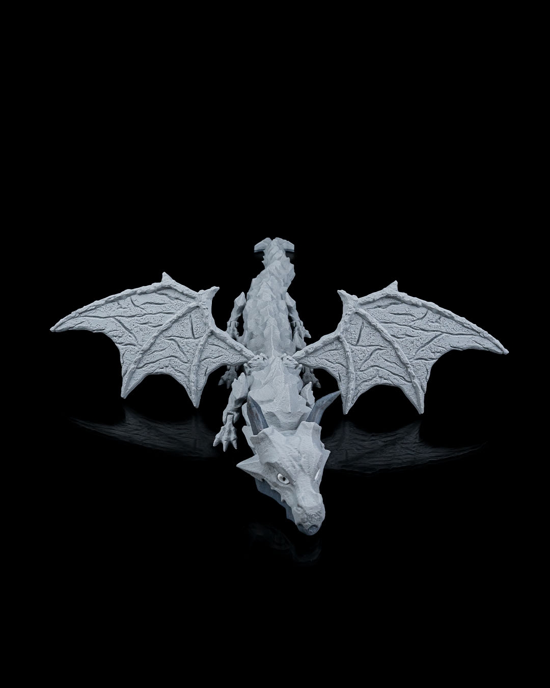 the Lithic Titan - 3D Printed Dragon Collectible