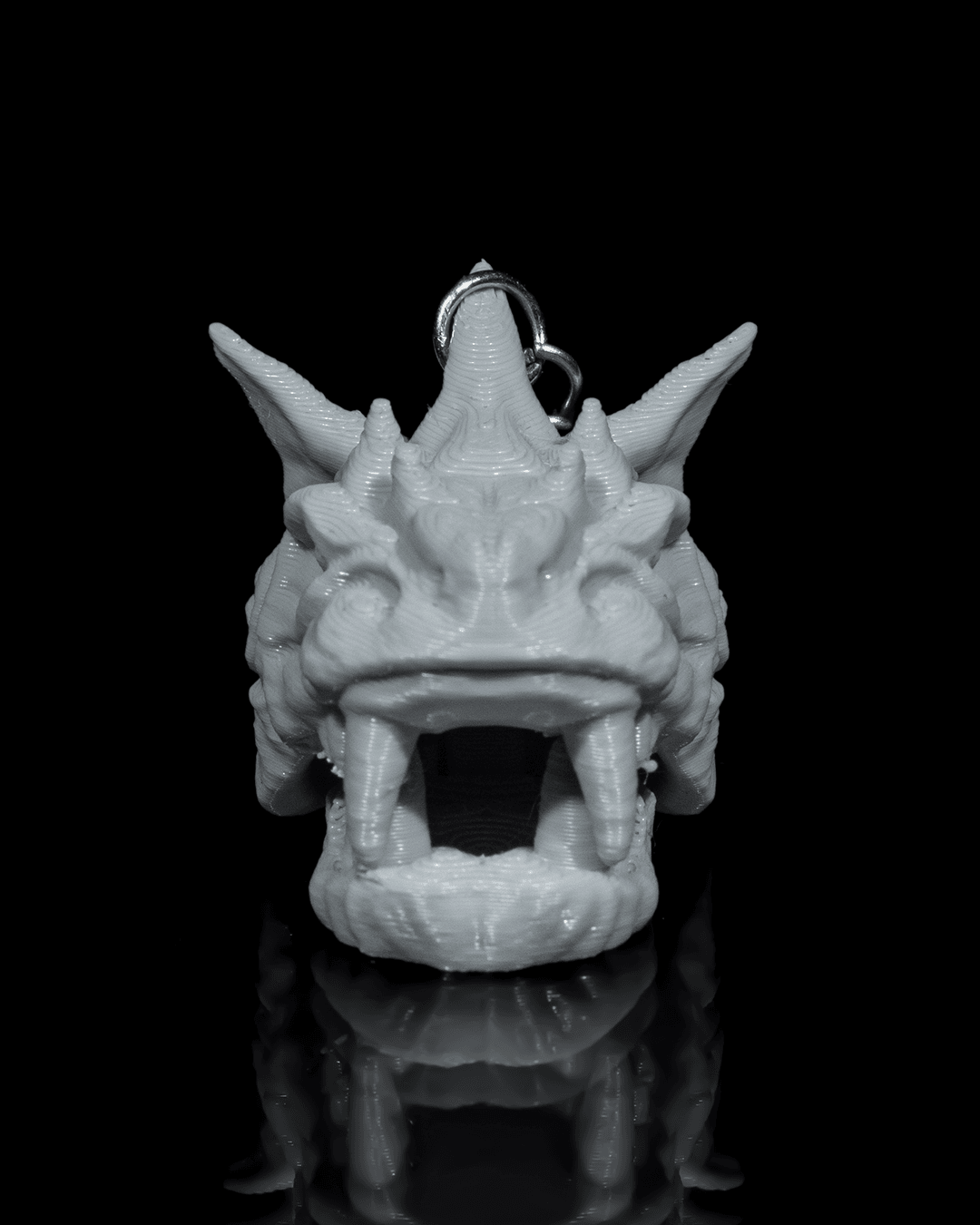 the Midgard Serpent Keychain - 3D Printed Dragon Collectible - Image 2