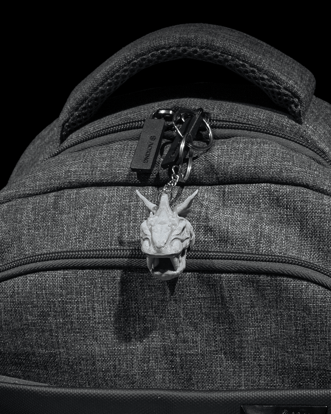 the Midgard Serpent Keychain - 3D Printed Dragon Collectible - Image 4