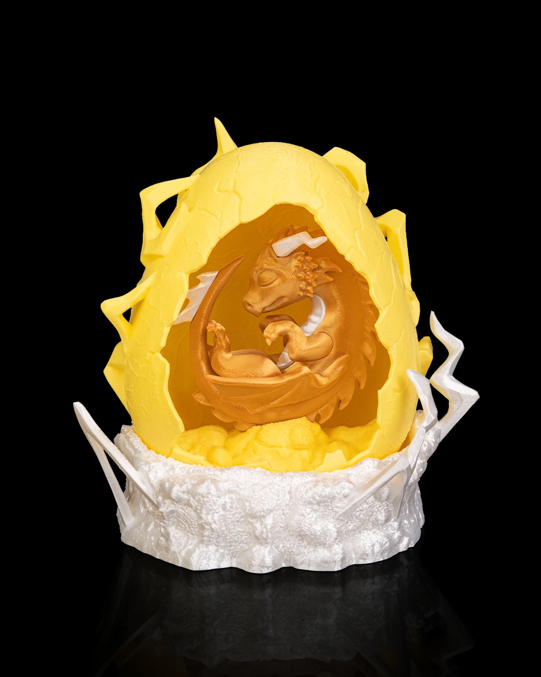 Thunder Bringer Table Lamp - 3D Printed Dragon Collectible - Image 5