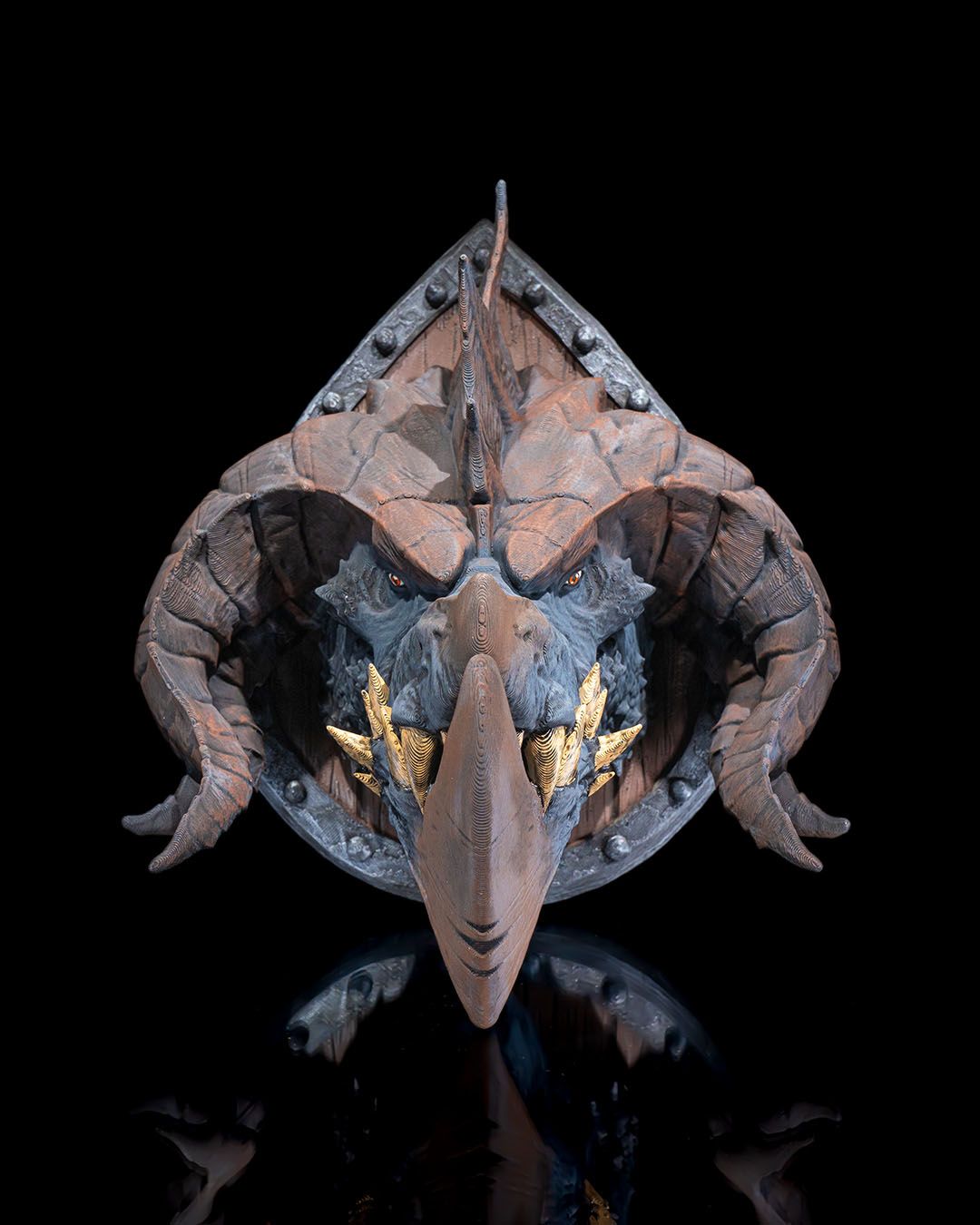 Titan Dragon Trophy - 3D Printed Dragon Collectible - Image 2