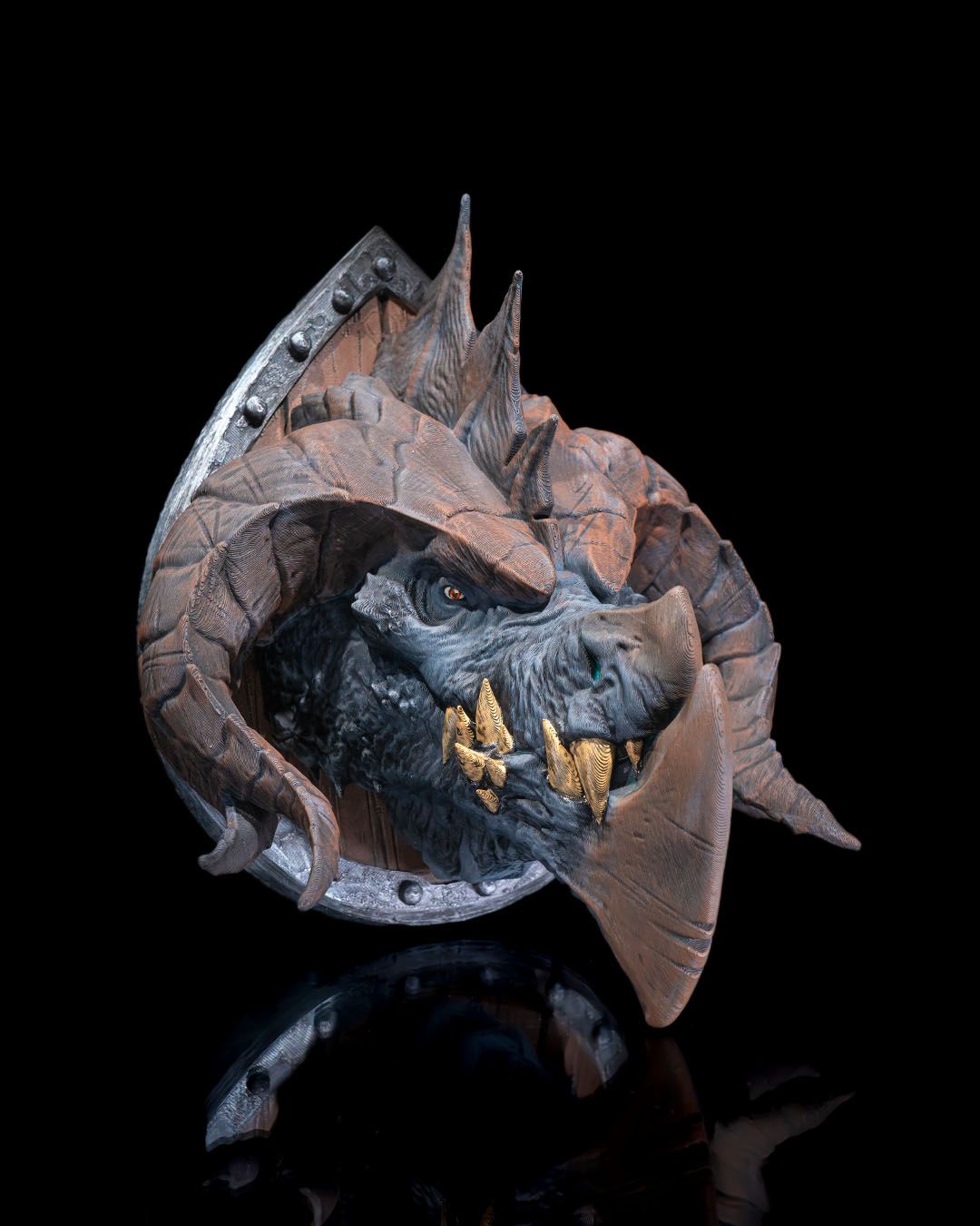 Titan Dragon Trophy - 3D Printed Dragon Collectible - Image 3