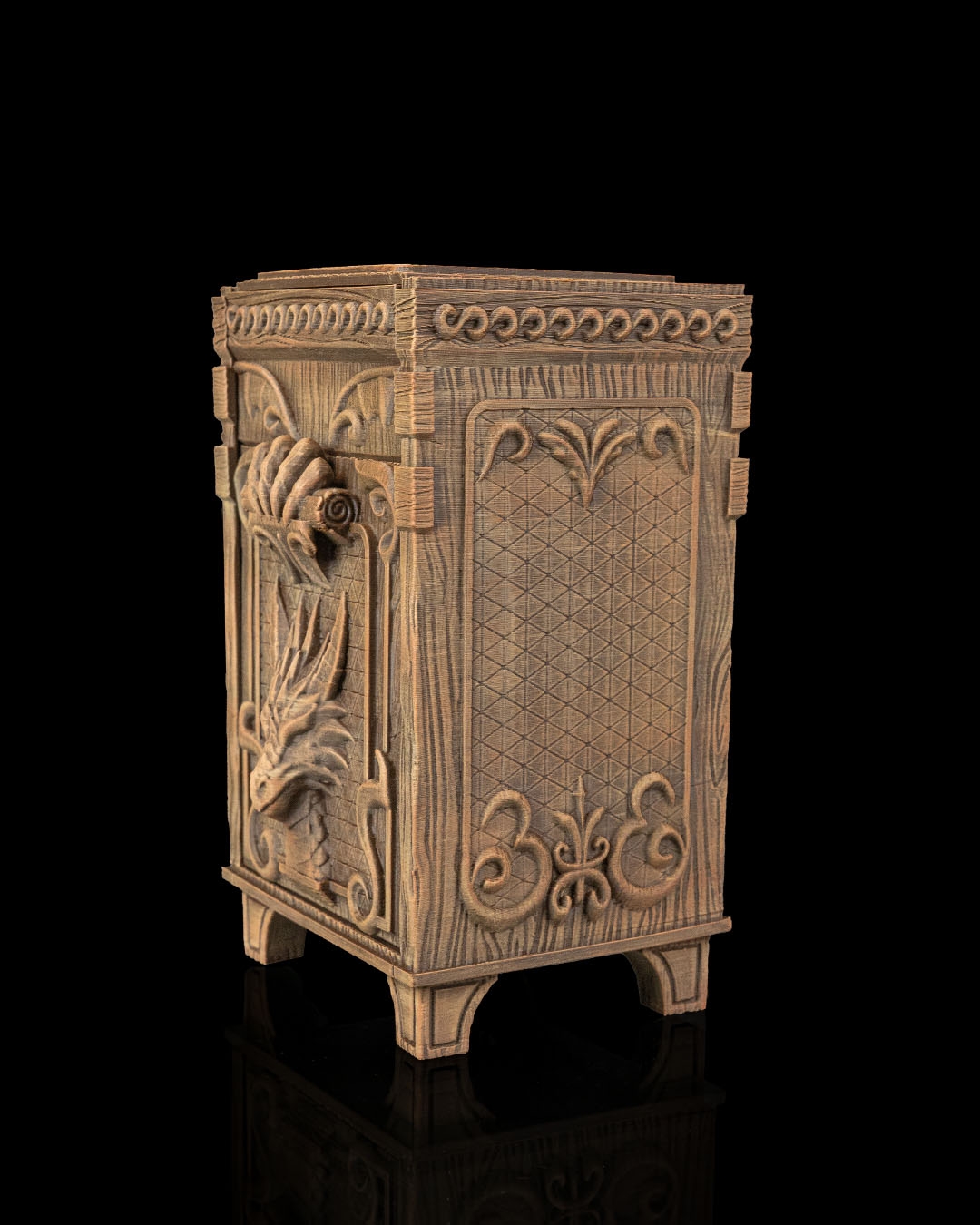 Vault of Scales Deck Box - 3D Printed Dragon Collectible - Image 4